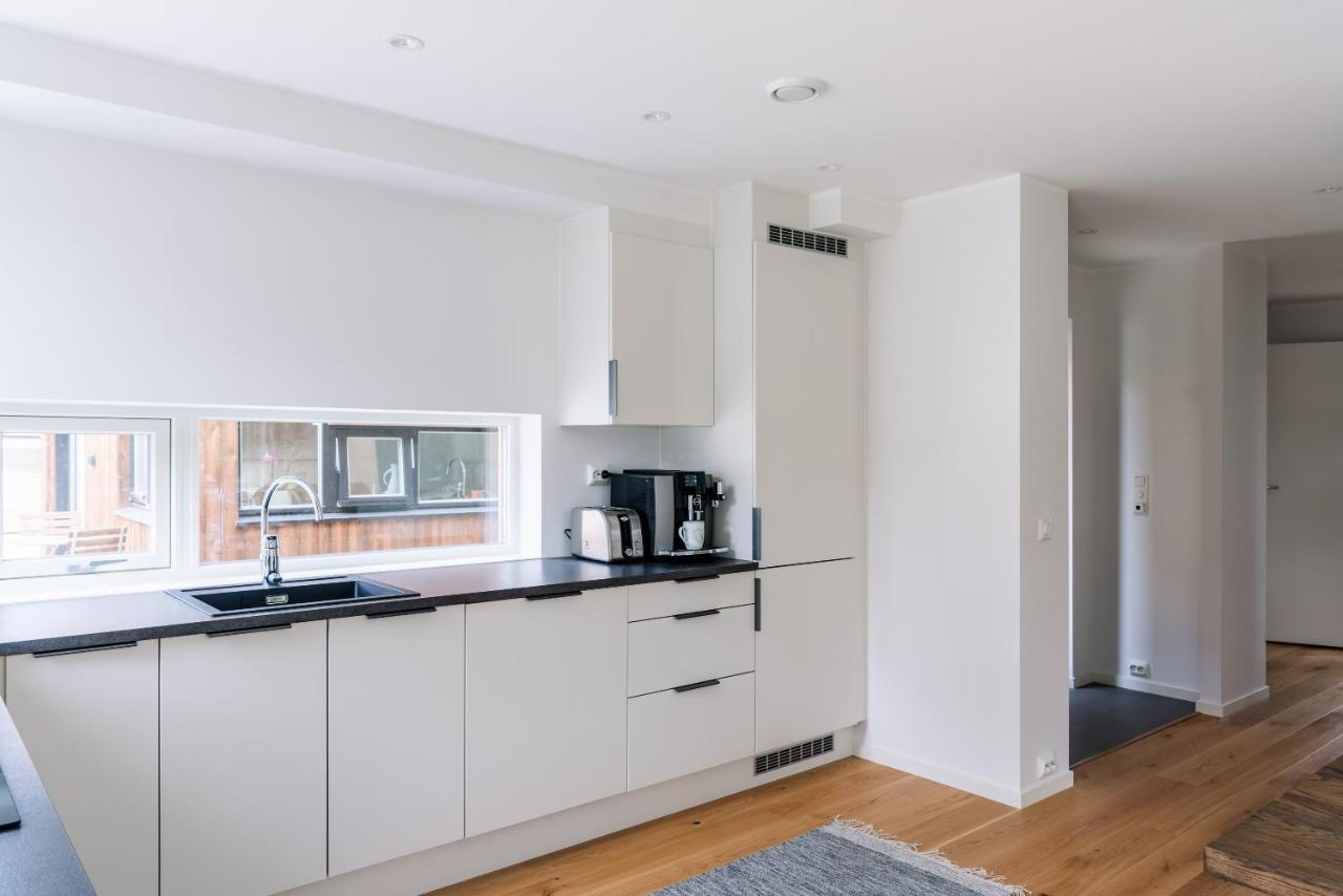 Modern Villas In Plush Town Tromso Bagian luar foto