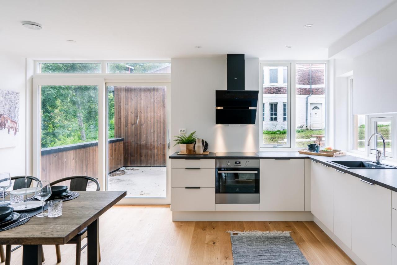 Modern Villas In Plush Town Tromso Bagian luar foto