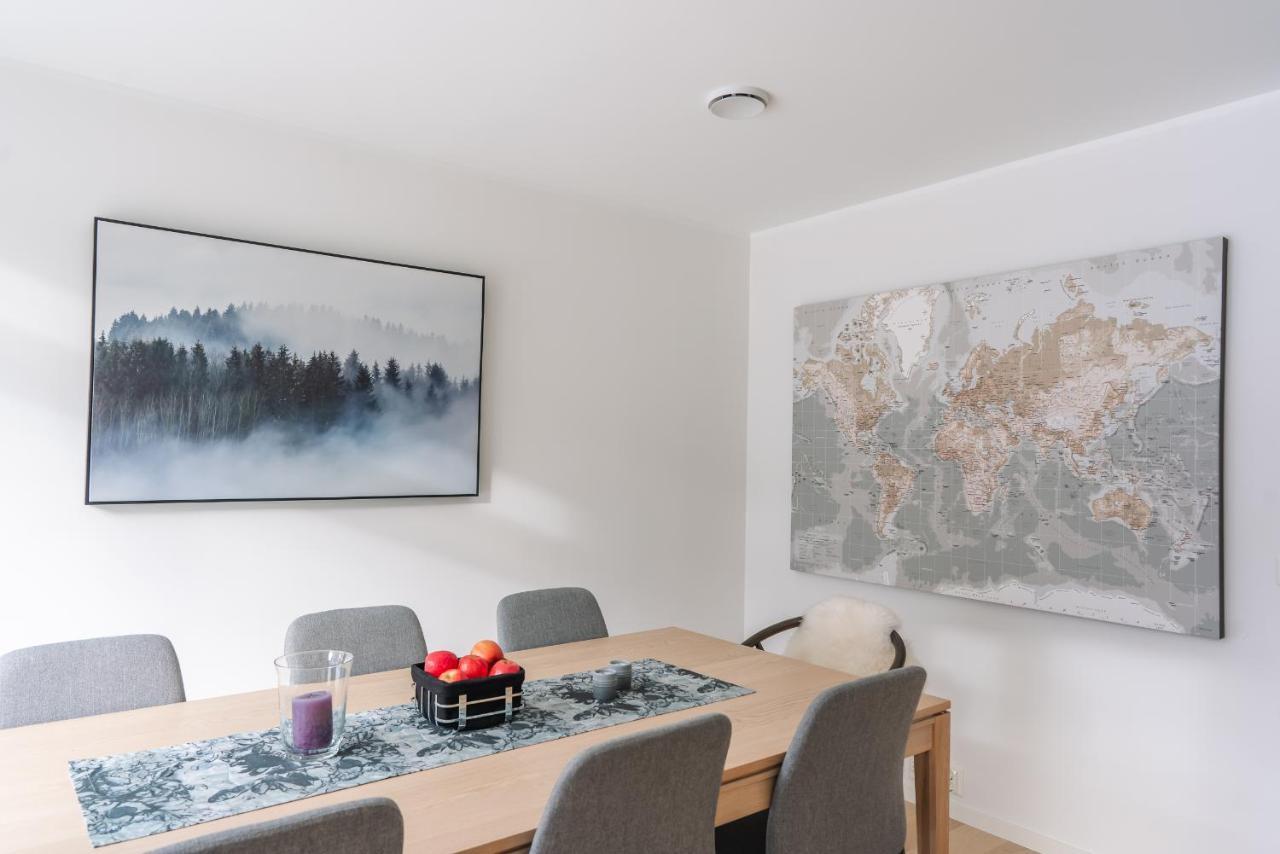 Modern Villas In Plush Town Tromso Bagian luar foto