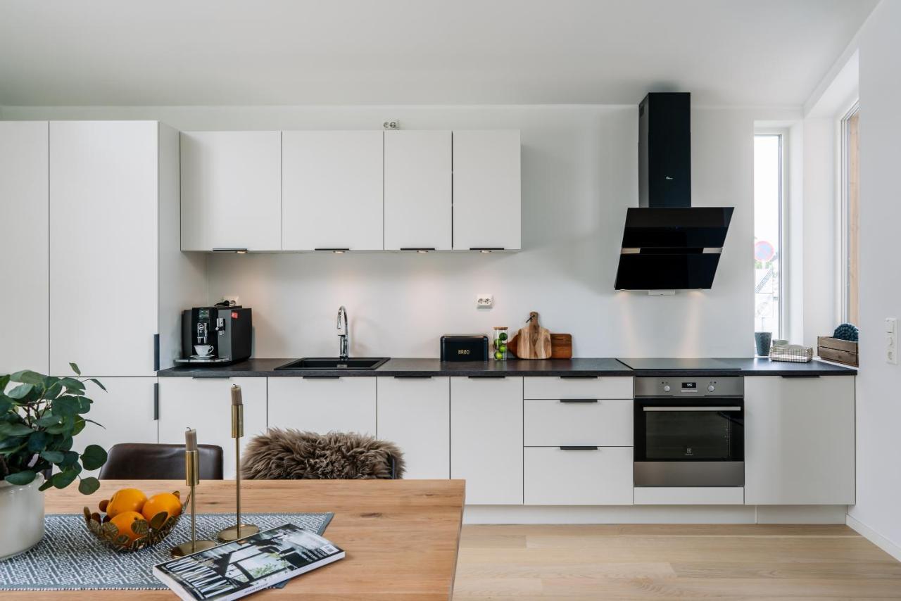 Modern Villas In Plush Town Tromso Bagian luar foto